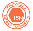 A picture of the isnetworld member contractor logo.