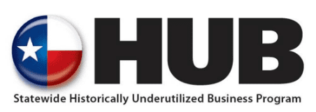 A black and white logo of the word " huh ".